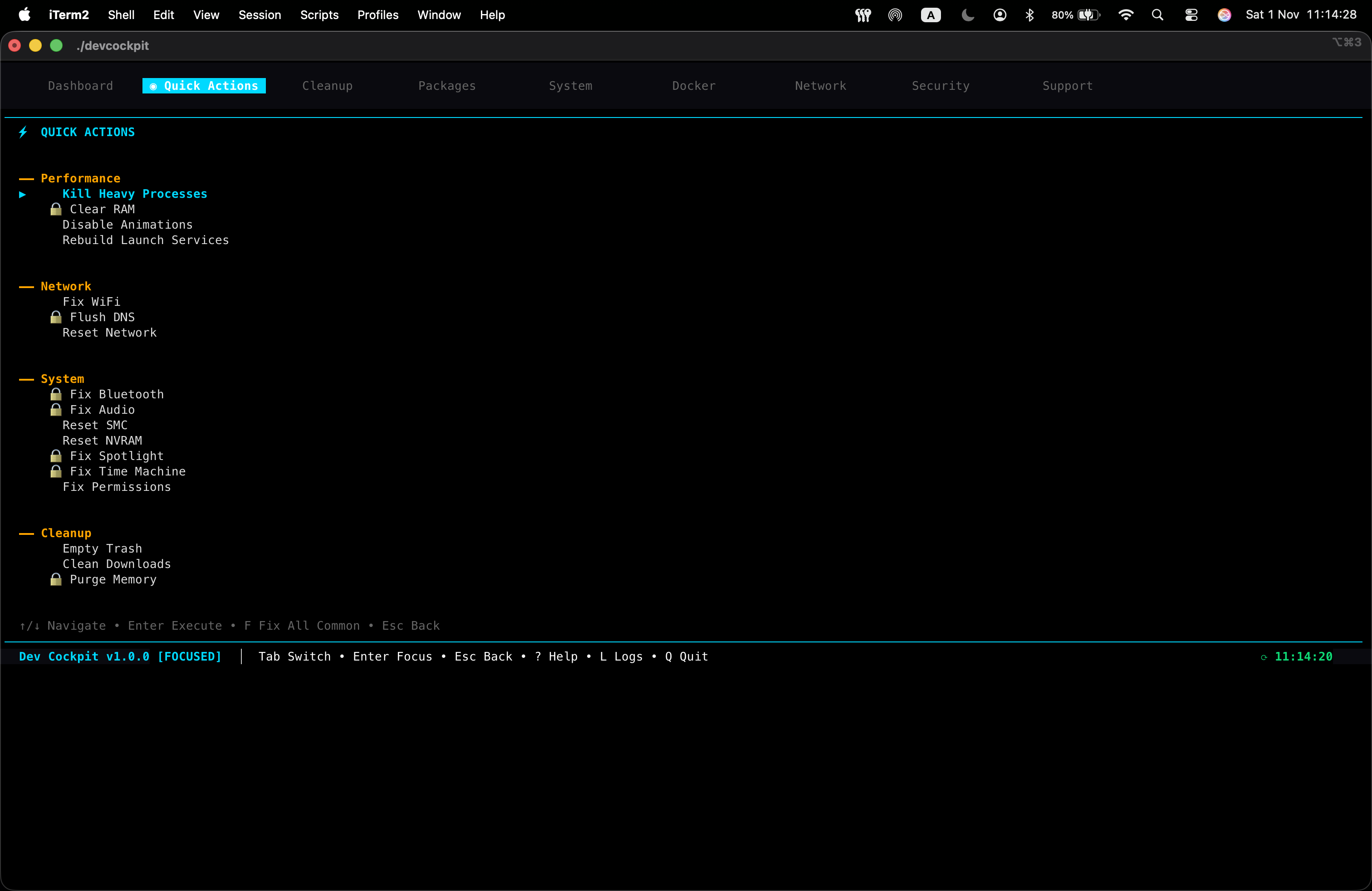 devcockpit Screenshot 2