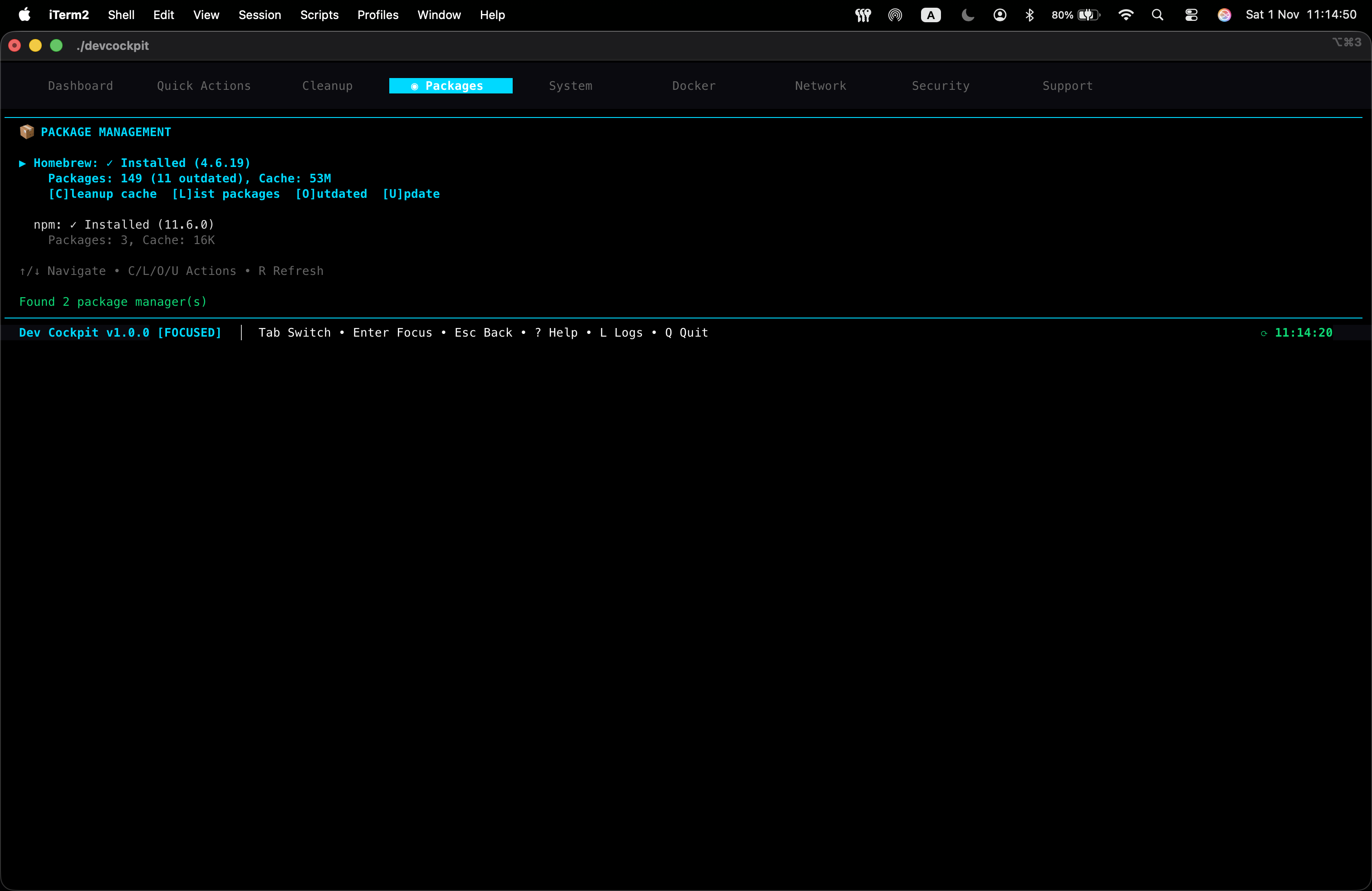 devcockpit Screenshot 4